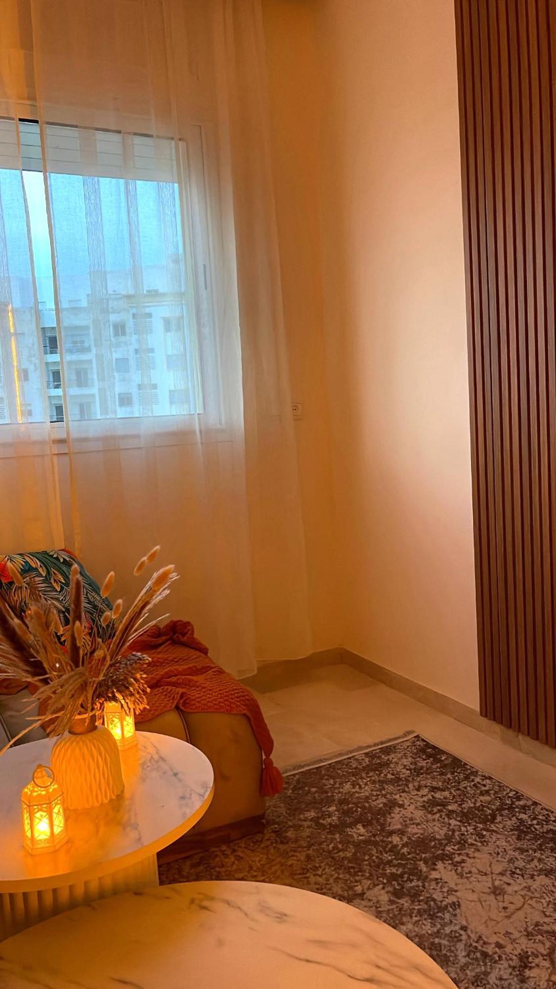 Elegant Appartement Avec Un Acces Piscine Jardin Parking Sous-Sol Et Wifi Haut Debit Fibre Optique Tangier Exterior photo